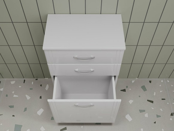 Комод Style Line Эко Стандарт ТН 50 ЛС-00002330 Белый глянцевый Комод Style Line Эко Стандарт ТН 50 ЛС-00002330 Белый глянцевый