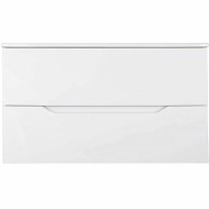 Тумба с раковиной Orange Line 100 Li-100Tuw+Ra подвесная Белая матовая