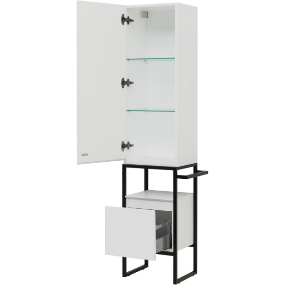 Шкаф пенал Allen Brau Priority 40 L 1.31006.WM Белый матовый Шкаф пенал Allen Brau Priority 40 L 1.31006.WM Белый матовый