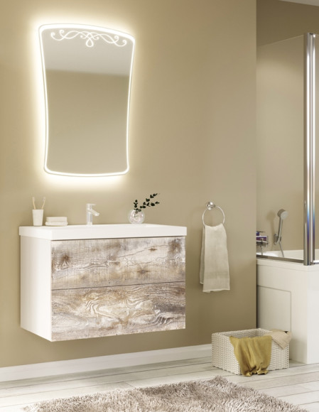 Зеркало Marka One Mix Classic 1 60 С подсветкой Зеркало Marka One Mix Classic 1 60 С подсветкой