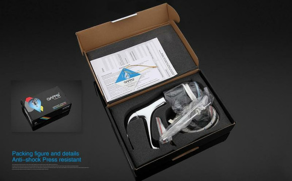 Смеситель для раковины Gappo G35 G1035 Хром