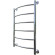 Водяной полотенцесушитель Тругор Приоритет 1 НП 80x50 Хром