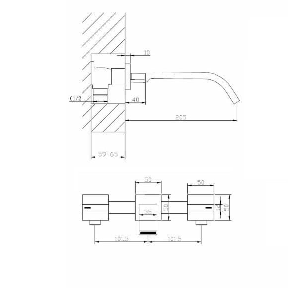 Смеситель для раковины Abber Wasserfall AF8612G Золото матовое Смеситель для раковины Abber Wasserfall AF8612G Золото матовое