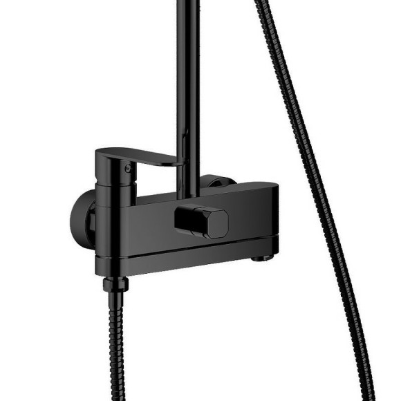 Душевая система Haiba HB24590-7 Черная матовая