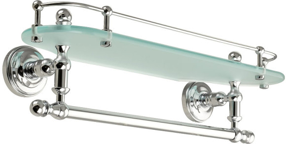 Стеклянная полка Migliore Mirella 17248 Хром