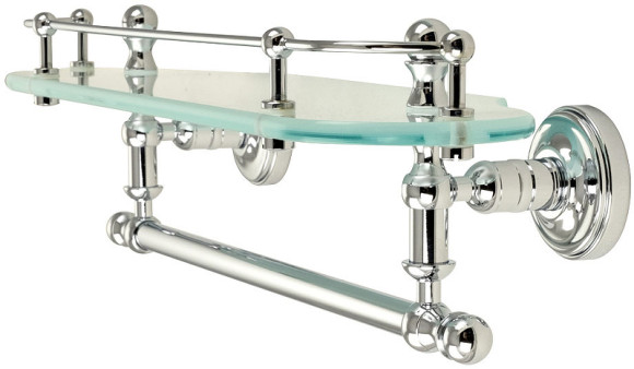 Стеклянная полка Migliore Mirella 17248 Хром