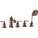 Смеситель на борт ванны Swedbe Terracotta Art 2508 Терракота Смеситель на борт ванны Swedbe Terracotta Art 2508 Терракота