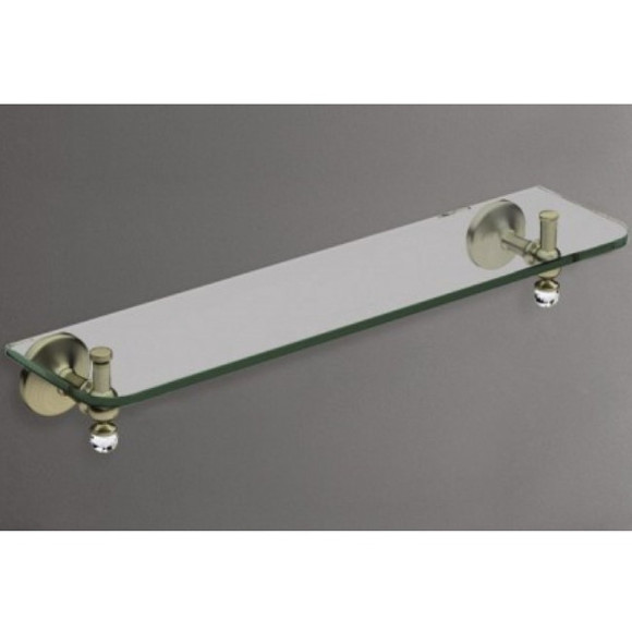 Стеклянная полка Art&Max Antic Crystal AM-E-2682CSJ-Cr Хром Стеклянная полка Art&Max Antic Crystal AM-E-2682CSJ-Cr Хром