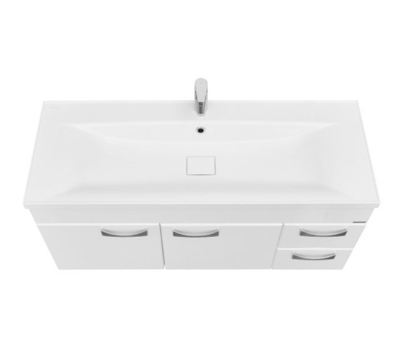 Тумба под раковину Aquaton Диор 120 1A110601DR010 подвесная Белая Тумба под раковину Aquaton Диор 120 1A110601DR010 подвесная Белая