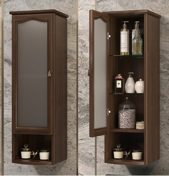 Подвесной шкаф Opadiris Риспекто 30 L 00-00006081 Орех антикварный Подвесной шкаф Opadiris Риспекто 30 L 00-00006081 Орех антикварный