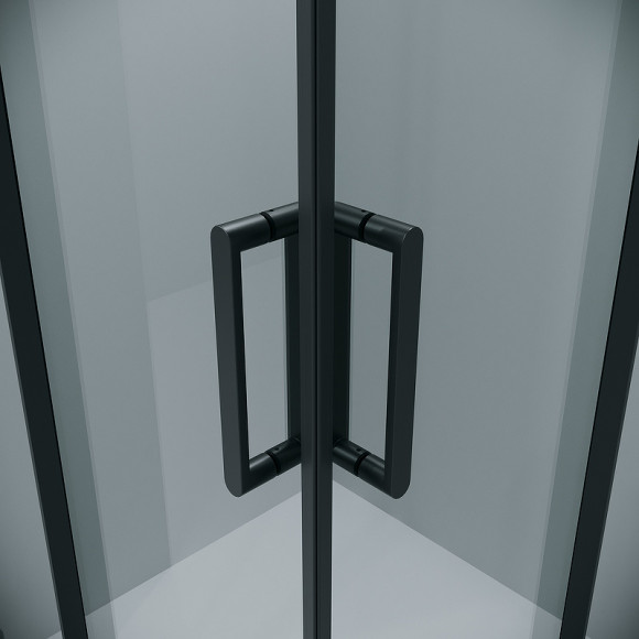 Душевой уголок Grossman Classic 100х100 300.K33.04.1010.21.00 профиль Черный матовый стекло прозрачное Душевой уголок Grossman Classic 100х100 300.K33.04.1010.21.00 профиль Черный матовый стекло прозрачное