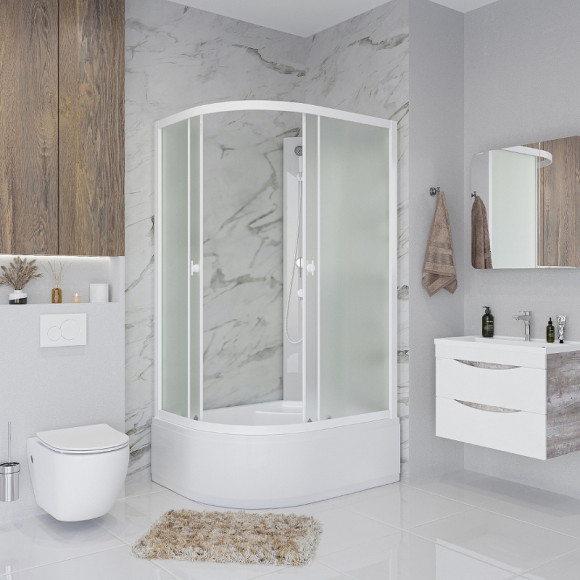 Душевая кабина Niagara Promo 90x70 R P90/70/40R/MT/BK без гидромассажа Душевая кабина Niagara Promo 90x70 R P90/70/40R/MT/BK без гидромассажа