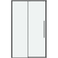 Душевая дверь Grossman Galaxy 140 100.K33.01.140.42.00 профиль Графит сатин стекло прозрачное