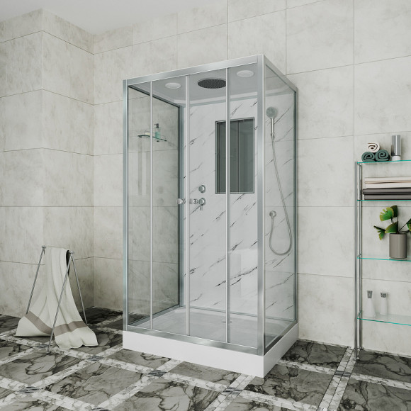 Душевая кабина Niagara Luxe 120x90 NG-7772QM без гидромассажа