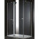Душевой уголок Cezares Elena 100x80 ELENA-W-AH-1-100/80-C-Cr профиль Хром стекло прозрачное