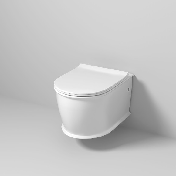 Унитаз Grossman Retro GR-4482S подвесной Белый глянцевый с сиденьем Микролифт Унитаз Grossman Retro GR-4482S подвесной Белый глянцевый с сиденьем Микролифт