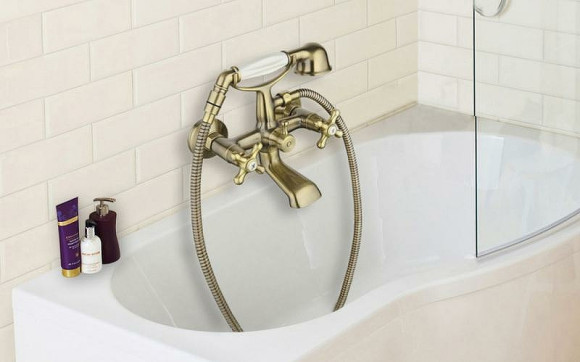 Смеситель для ванны Gappo G63-4 G3263-4 Бронза