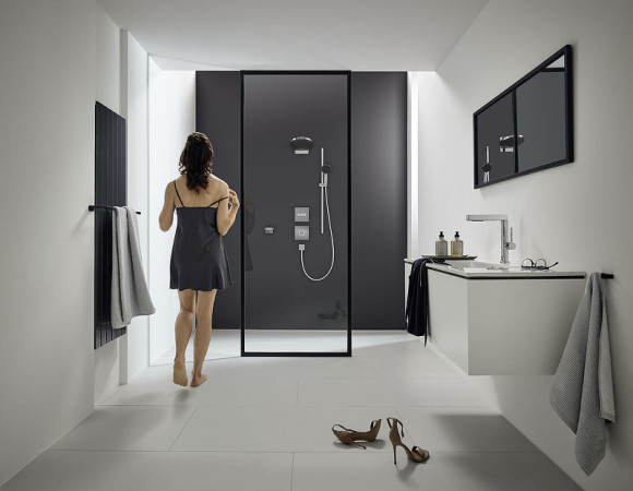Смеситель для душа Hansgrohe ShowerSelect 15760000 с термостатом Хром