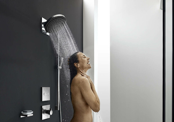 Смеситель для душа Hansgrohe ShowerSelect 15760000 с термостатом Хром