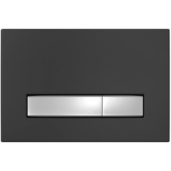 Комплект унитаза Berges Ego XL Rimless с инсталляцией Atom Line 043370 с сиденьем Микролифт и Черной SoftTouch Хром глянцевый клавишей смыва