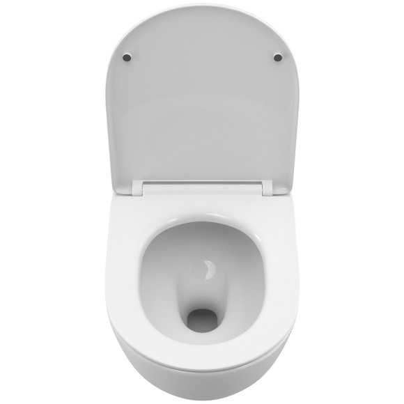 Унитаз BelBagno Uno-Tor BB5177CH-TOR/SC подвесной с сиденьем Микролифт