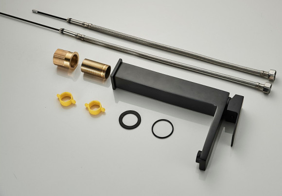 Смеситель для раковины ALMAes Fango TVZ-0935 Черный матовый Смеситель для раковины ALMAes Fango TVZ-0935 Черный матовый