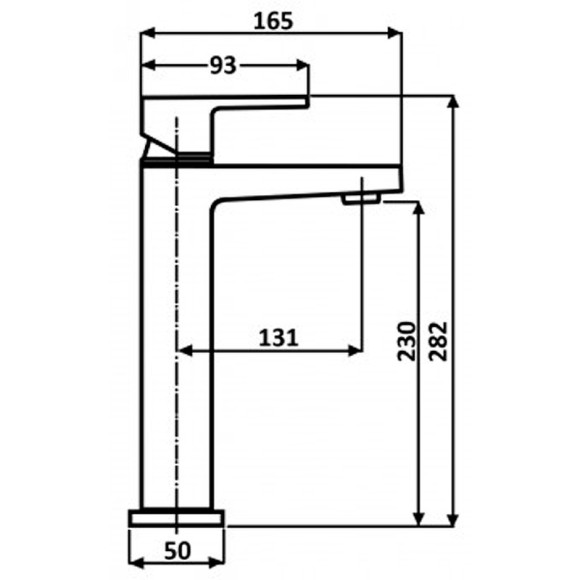 Смеситель для раковины ALMAes Fango TVZ-0935 Черный матовый Смеситель для раковины ALMAes Fango TVZ-0935 Черный матовый