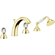 Смеситель на борт ванны Webert Karenina KA730101010 Золото