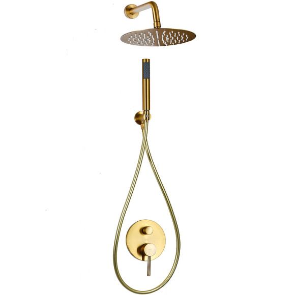Душевая система Raiber Graceful RPG-005 Золото матовое Душевая система Raiber Graceful RPG-005 Золото матовое
