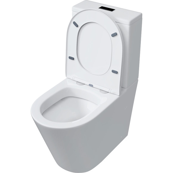 Унитаз компакт Grossman GR-4458S с бачком и сиденьем Микролифт Унитаз компакт Grossman GR-4458S с бачком и сиденьем Микролифт