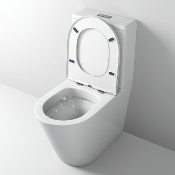 Унитаз компакт Grossman GR-4458S с бачком и сиденьем Микролифт Унитаз компакт Grossman GR-4458S с бачком и сиденьем Микролифт