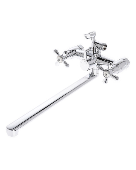 Смеситель для ванны Orange OneLife P03-211cr универсальный Хром