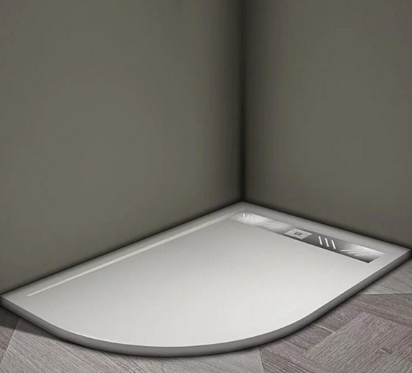 Душевой поддон из искусственного камня Veconi Tezeo 120x90 R TZ06R-12090A-01-19C3 Белый Душевой поддон из искусственного камня Veconi Tezeo 120x90 R TZ06R-12090A-01-19C3 Белый