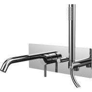 Смеситель для ванны Paffoni Light LIG001CR Хром