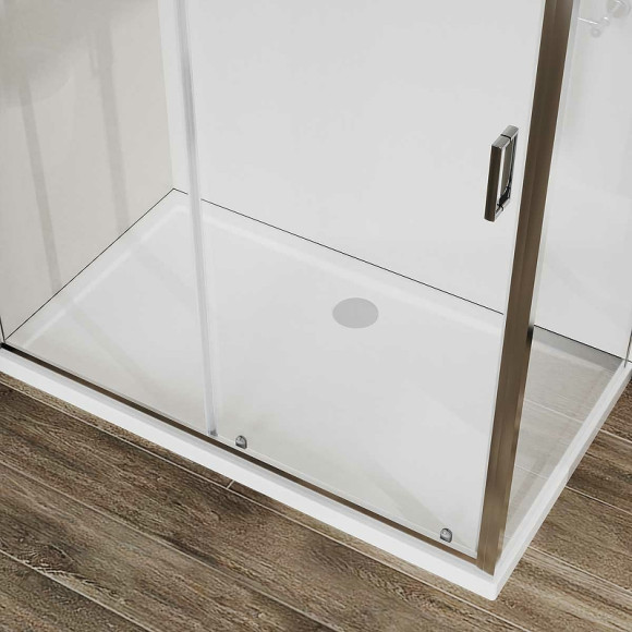 Душевой уголок Vincea City 120х90 VSR-5CT9012CL профиль Хром стекло прозрачное