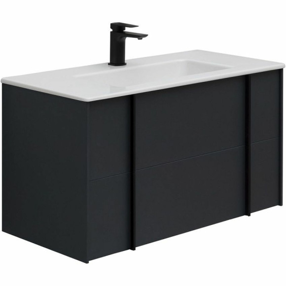 Тумба под раковину Allen Brau Reality 90 1.32006.AM подвесная Антрацит матовый Тумба под раковину Allen Brau Reality 90 1.32006.AM подвесная Антрацит матовый