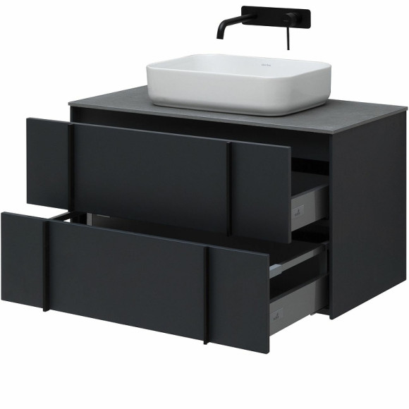 Тумба под раковину Allen Brau Reality 90 1.32006.AM подвесная Антрацит матовый Тумба под раковину Allen Brau Reality 90 1.32006.AM подвесная Антрацит матовый