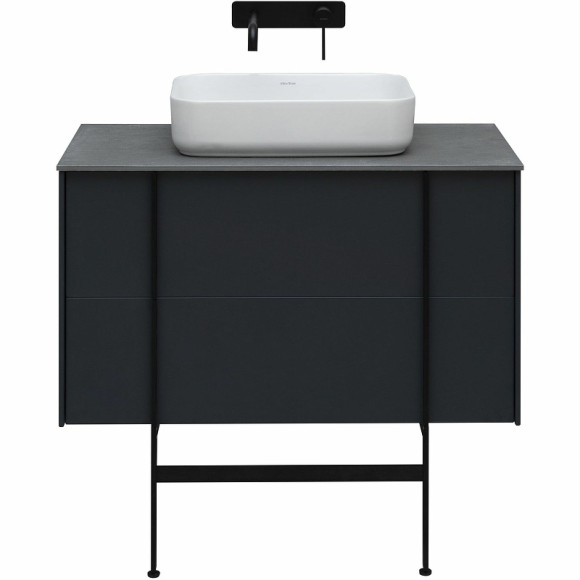 Тумба под раковину Allen Brau Reality 90 1.32006.AM подвесная Антрацит матовый Тумба под раковину Allen Brau Reality 90 1.32006.AM подвесная Антрацит матовый