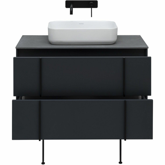 Тумба под раковину Allen Brau Reality 90 1.32006.AM подвесная Антрацит матовый Тумба под раковину Allen Brau Reality 90 1.32006.AM подвесная Антрацит матовый