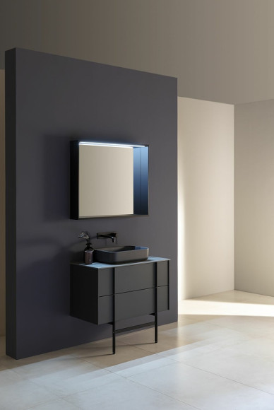 Тумба под раковину Allen Brau Reality 90 1.32006.AM подвесная Антрацит матовый Тумба под раковину Allen Brau Reality 90 1.32006.AM подвесная Антрацит матовый