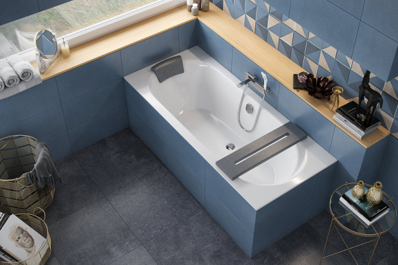 Акриловая ванна Excellent Oceana Slim 160x75 WAEX.OCE16WHS без гидромассажа