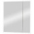 Зеркальный шкаф Континент Emotion LED 70 МВК029 с подсветкой Белый
