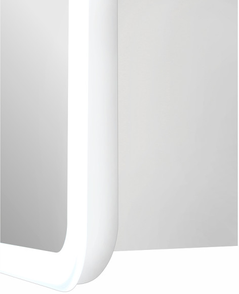 Зеркальный шкаф Континент Emotion LED 70 МВК029 с подсветкой Белый