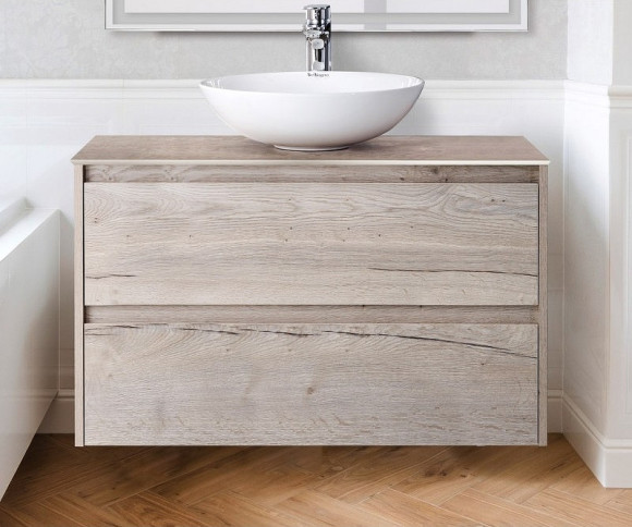 Тумба под раковину BelBagno Kraft 80 KRAFT-800-2C-SO-RGB подвесная Rovere Galifax Bianco