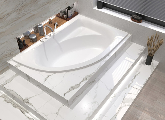 Акриловая ванна Whitecross Aquarella 170x110 L 0108.170110.100 без гидромассажа Акриловая ванна Whitecross Aquarella 170x110 L 0108.170110.100 без гидромассажа