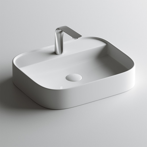 Раковина Ceramicanova Element 55 CN6034 Белая Раковина Ceramicanova Element 55 CN6034 Белая