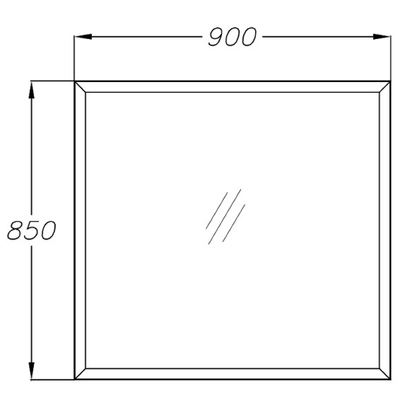 Зеркало Opadiris Рубинно 90 00-00006476 прямоугольное Зеркало Opadiris Рубинно 90 00-00006476 прямоугольное