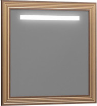 Зеркало Opadiris Карат 80 Z0000004322 с подсветкой Орех антикварный с золотой патиной Зеркало Opadiris Карат 80 Z0000004322 с подсветкой Орех антикварный с золотой патиной