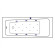 Акриловая ванна Excellent Ava 170x70 WAEX.AVA17.RELAX.BR с гидромассажем Акриловая ванна Excellent Ava 170x70 WAEX.AVA17.RELAX.BR с гидромассажем