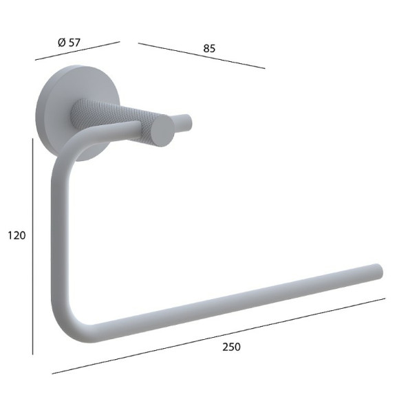 Полотенцедержатель Boheme Uno 10975-MG Золото матовое Полотенцедержатель Boheme Uno 10975-MG Золото матовое